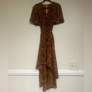 Code x Mode | V neck Paisley Dress size S